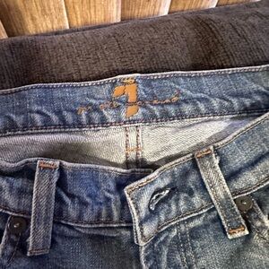 7 For All Mankind Indigo Denim Pants